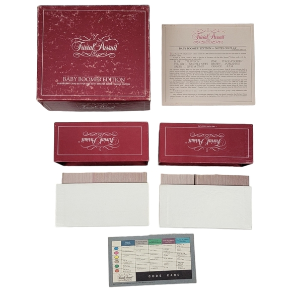 Trivial Pursuit Baby Boomer Edition No. 10 - 1983 - Picture 1 of 4